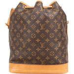 Louis Vuitton Canvas Monogram Sac Noe Grande Shoulder Bag - vintageandkickz