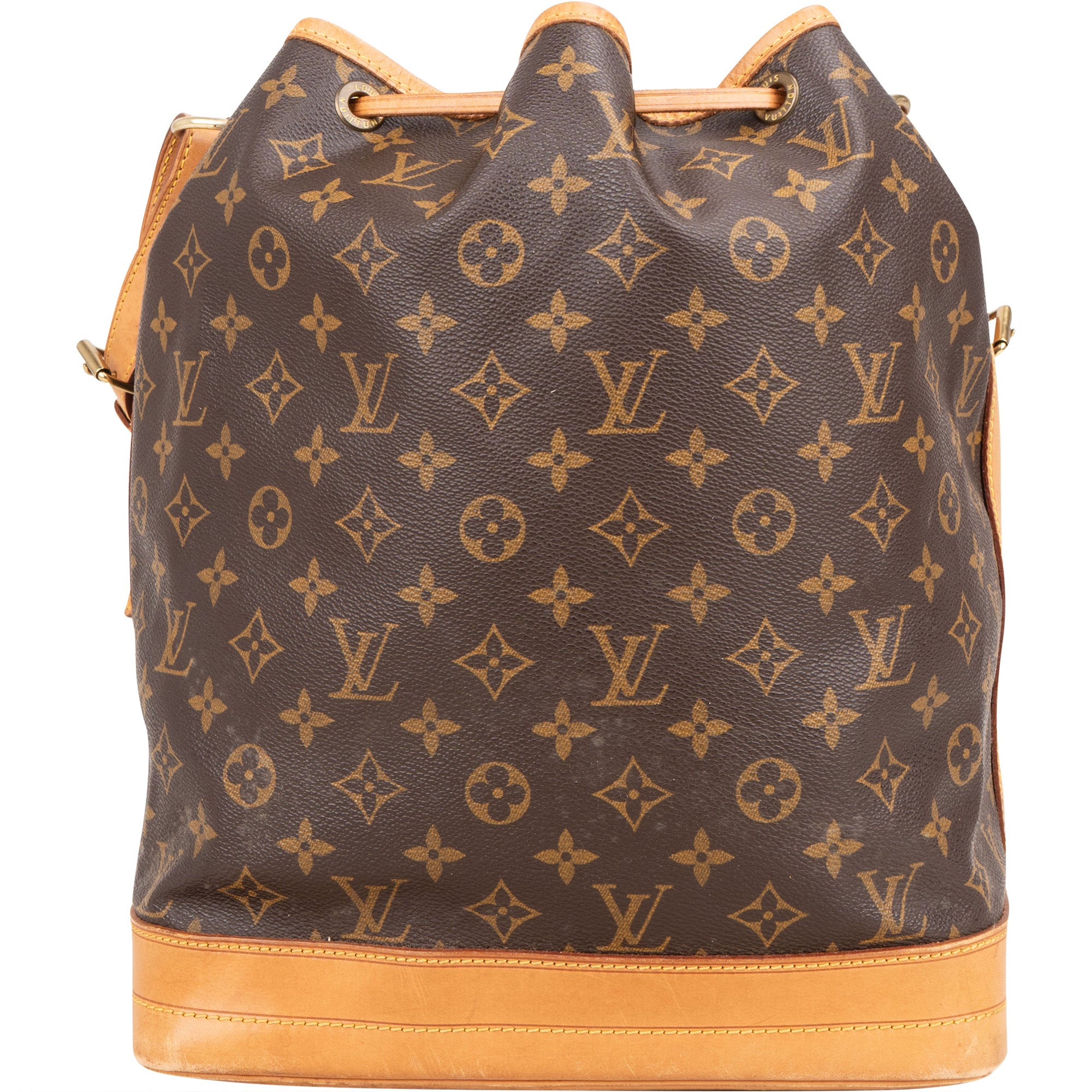 Louis Vuitton Canvas Monogram Sac Noe Grande Shoulder Bag - vintageandkickz