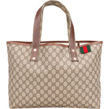 Gucci Canvas GG Monogram Sherry Line Handbag
