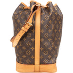 Louis Vuitton Canvas Monogram Sac Noe Grande Shoulder Bag - vintageandkickz