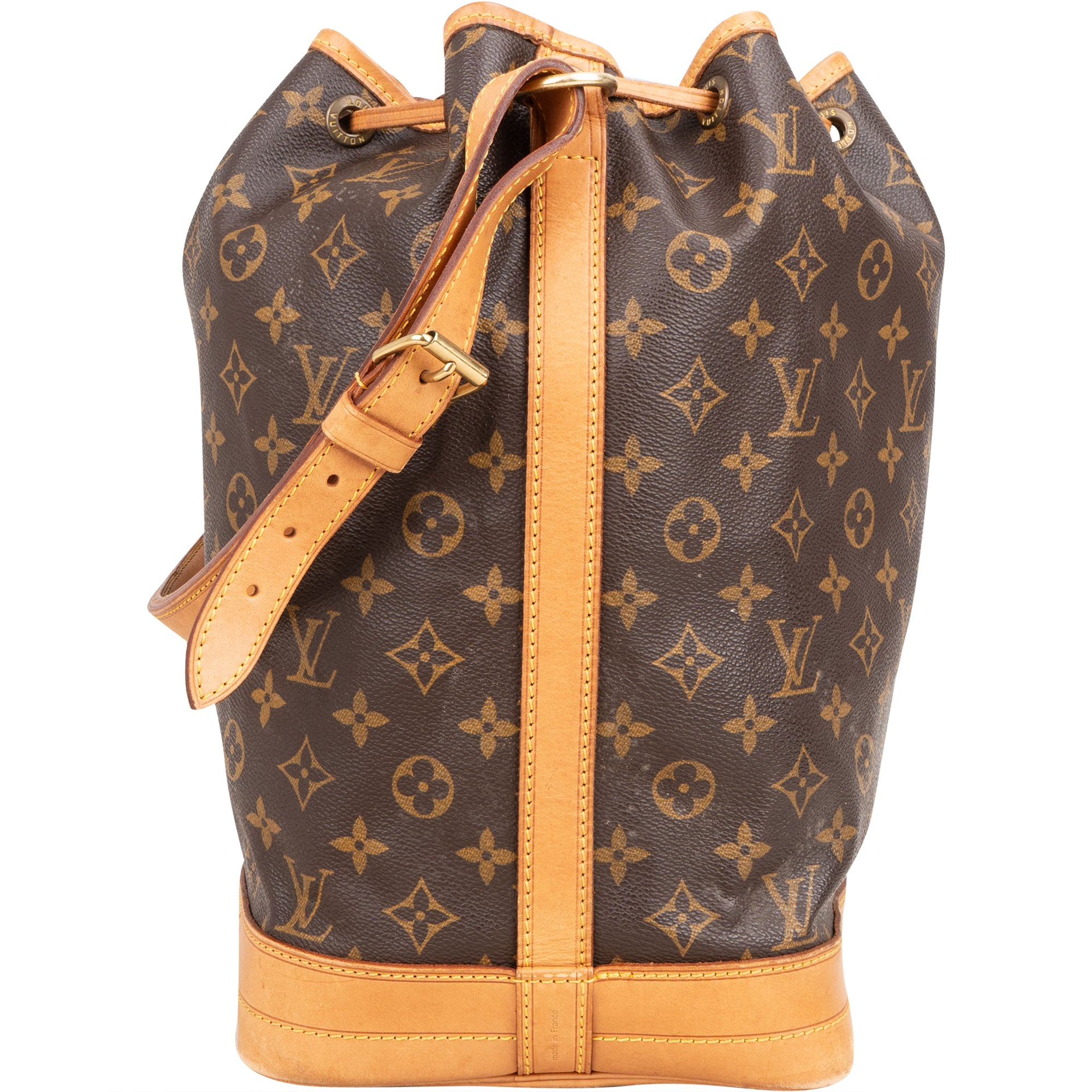 Louis Vuitton Canvas Monogram Sac Noe Grande Shoulder Bag - vintageandkickz
