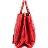Miu Miu Quilted Leather City Handbag