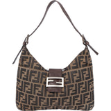 Fendi FF Monogram Baguette Shoulder Bag