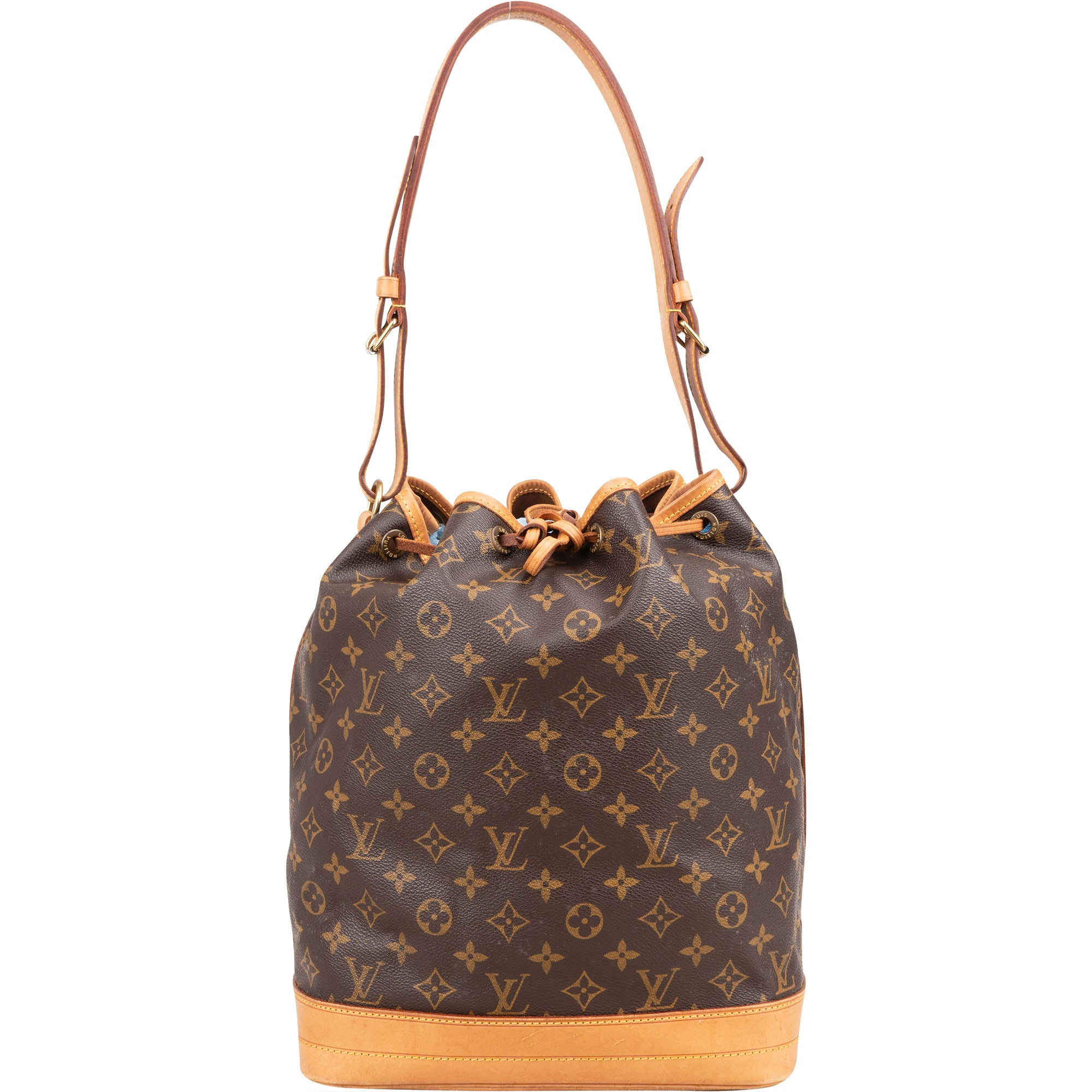Louis Vuitton Canvas Monogram Sac Noe Grande Shoulder Bag - vintageandkickz
