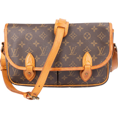 Louis Vuitton Canvas Monogram Gibeciere PM Crossbody Bag xxSATTLER - vintageandkickz