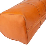 Louis Vuitton Cognac Epi Leather Keepall 50