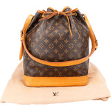 Louis Vuitton Canvas Monogram Sac Noe Grande Shoulder Bag