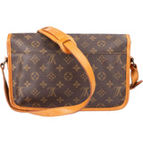 Louis Vuitton Canvas Monogram Gibeciere PM Crossbody Bag