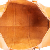 Louis Vuitton Cognac Epi Leather Keepall 50