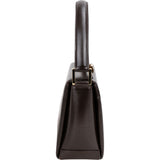 Gucci Classic Brown Leather Handbag