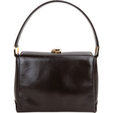 Gucci Classic Brown Leather Handbag