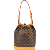 Louis Vuitton Canvas Monogram Sac Noe Grande Shoulder Bag