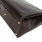 Gucci Classic Brown Leather Handbag