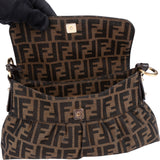 Fendi FF Monogram Zucca Shoulder Bag