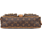 Louis Vuitton Canvas Monogram Hudson PM Shoulder Bag
