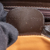 Gucci Classic Brown Leather Handbag