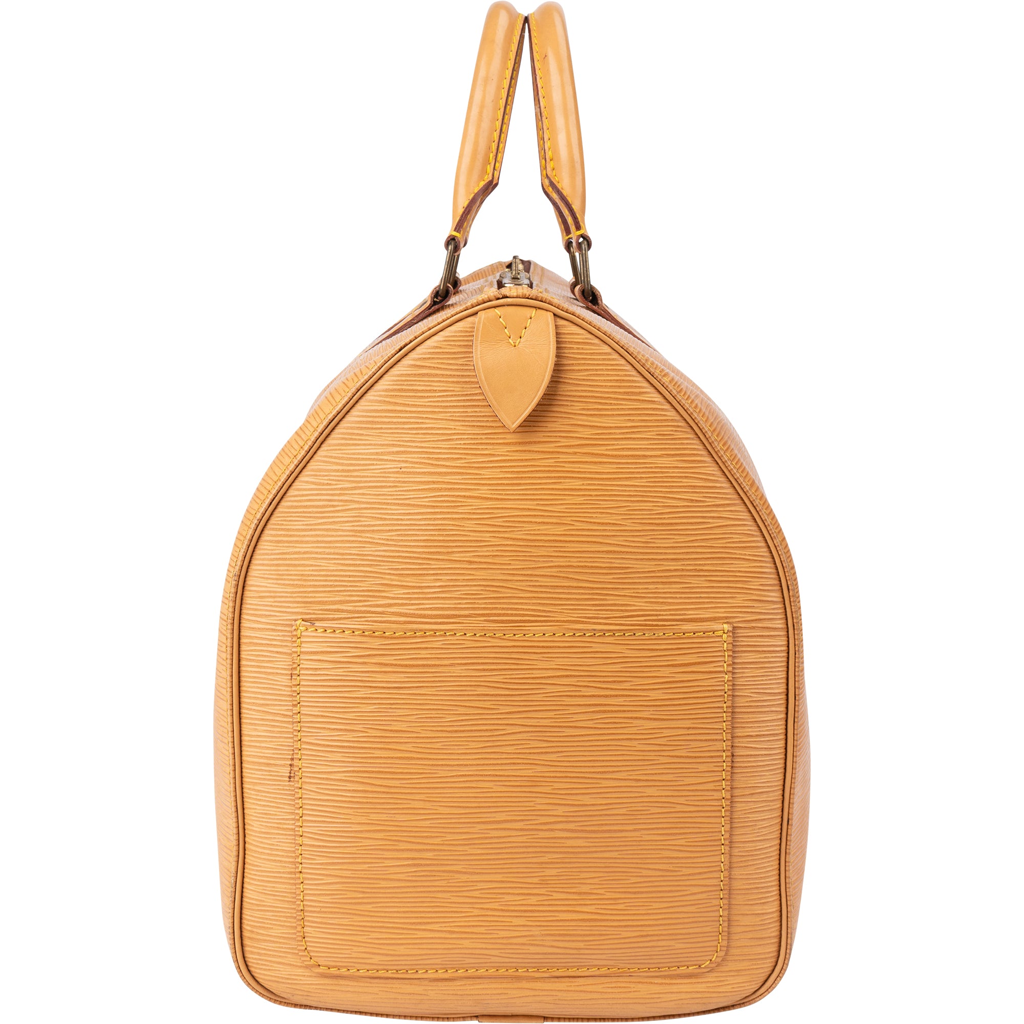 Louis Vuitton Beige Epi Leather Keepall 45 - vintageandkickz