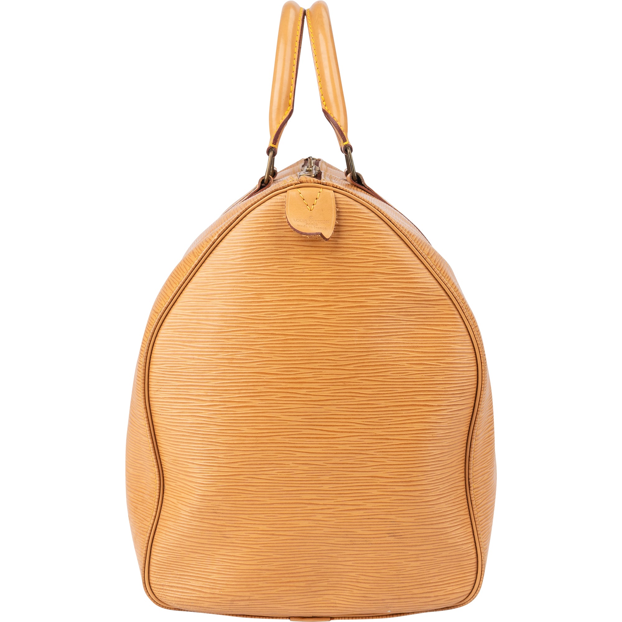 Louis Vuitton Beige Epi Leather Keepall 45 - vintageandkickz