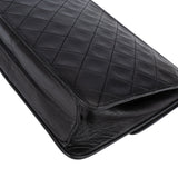 Chanel Quilted Lambskin 24K Gold Single Flap Shoulder Bag