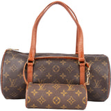 Louis Vuitton Canvas Monogram Papillon Handbag