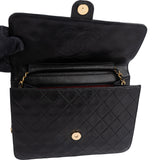 Chanel Quilted Lambskin 24K Gold Single Flap Shoulder Bag