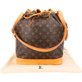 Louis Vuitton Canvas Monogram Sac Noe Grande Shoulder Bag