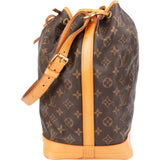 Louis Vuitton Canvas Monogram Sac Noe Grande Shoulder Bag