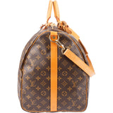 Louis Vuitton Canvas Monogram Keepall 60 Bandouliere