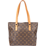 Louis Vuitton Canvas Monogram Cabas Piano Shoulder Bag