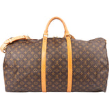 Louis Vuitton Canvas Monogram Keepall 60 Bandouliere