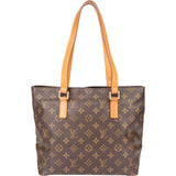 Louis Vuitton Canvas Monogram Cabas Piano Shoulder Bag