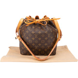 Louis Vuitton Canvas Monogram Sac Noe Petit Shoulder Bag