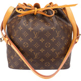 Louis Vuitton Canvas Monogram Sac Noe Petit Shoulder Bag
