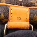 Louis Vuitton Canvas Monogram Keepall 60 Bandouliere