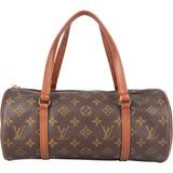 Louis Vuitton Canvas Monogram Papillon Handbag