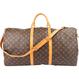 Louis Vuitton Canvas Monogram Keepall 60 Bandouliere