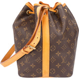 Louis Vuitton Canvas Monogram Sac Noe Petit Shoulder Bag