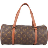 Louis Vuitton Canvas Monogram Papillon Handbag