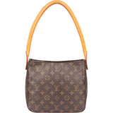 Louis Vuitton Canvas Monogram Looping MM Shoulder Bag