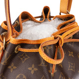 Louis Vuitton Canvas Monogram Sac Noe Petit Shoulder Bag