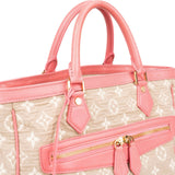 Louis Vuitton Denim Monogram Cabas Sabbia MM Handbag