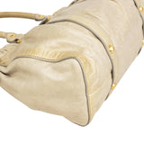 Miu Miu Vitello Lux Leather Satchel Handbag