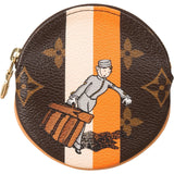 Louis Vuitton Monogram Canvas Illustré Illustre Groom Rond Key Pouch