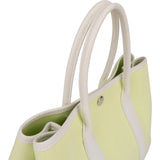 Hermès Toile Canvas Leather Garden Party 30 Tote Handbag