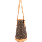 Louis Vuitton Monogram Canvas Bucket PM Shoulder Bag