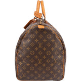 Louis Vuitton Monogram Canvas Keepall 55 Travel Bag