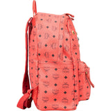 MCM Visetos Monogram Stark Studded Backpack