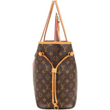Louis Vuitton Monogram Canvas V Grenade Fuchsia Neverfull MM Shoulder Bag