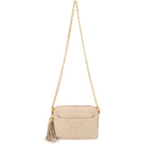 Chanel Quilted Lambskin Tassel Camera Crossbody Bag