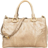 Miu Miu Vitello Lux Leather Handbag